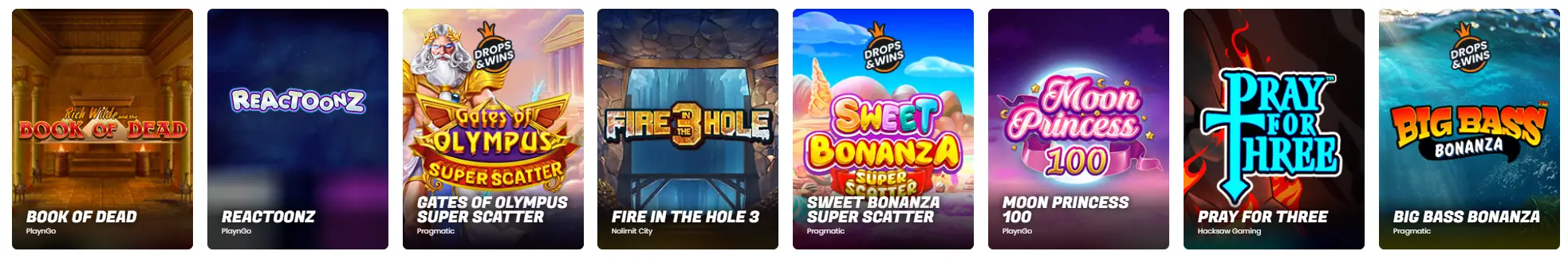 mainio casino popular games